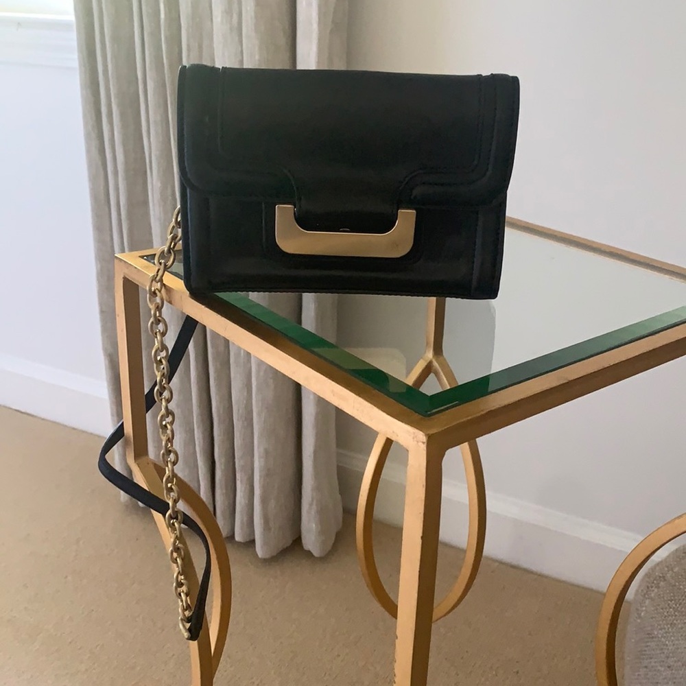 Diane Von Furstenberg crossbody Black Leather Bag